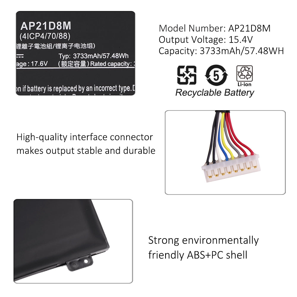 Acer-AP21D8M-3733mAh-Laptop-Battery
