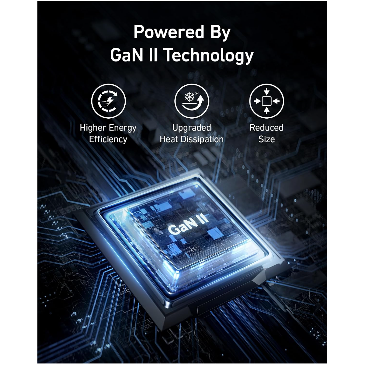 735 Charger A2667 65W 3-Port Foldable GaN USB-C Charger