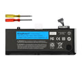 A1322 Replacement Battery For Apple MacBook Pro 13 - Front View on White