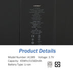 Apple-A1389-3.73V-43Wh-iPad-Battery