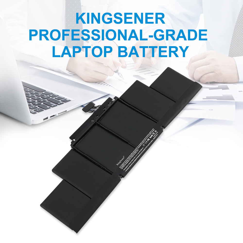 KingSener A1417 professional-grade replacement laptop battery 11.4V 102.4Wh 8980mAh for MacBook Pro