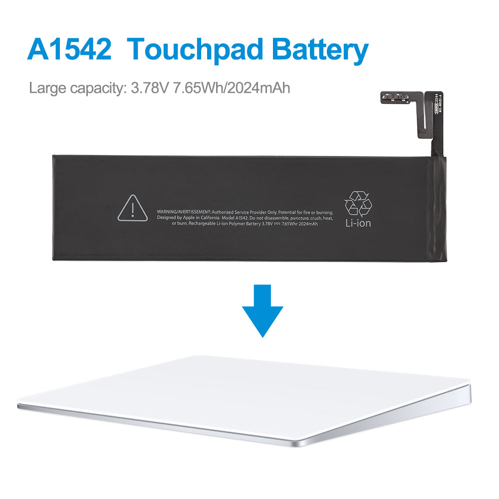 Apple-A1542-3.78V-7.65Wh-Touchpad-Battery