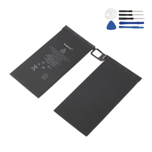A1577 iPad Pro 12.9 replacement battery comes with complete DIY toolkit including suction cup, screwdrivers and pry tools