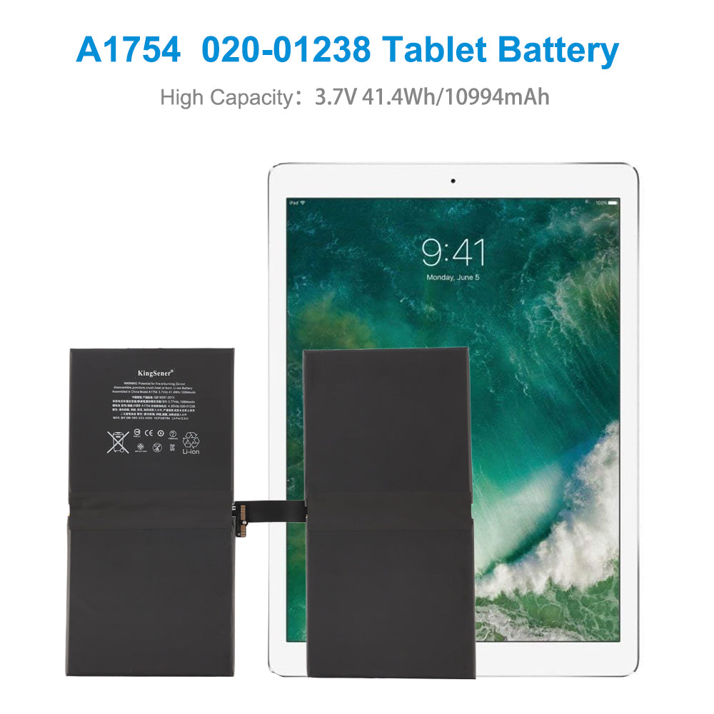 Apple-A1754-3.77V-41.4Wh-iPad-Battery