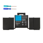 A1964 Li-polymer battery 5086mAh 58Wh for MacBook Pro 13 A1989 A2251 2018 2019 2020 EMC 3214 3358, front view with tool set