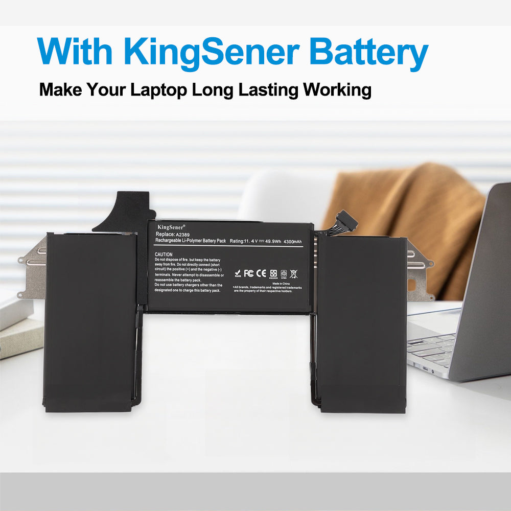 A2389 Laptop Battery For MacBook Air 13 Inch A2337 M1 2020