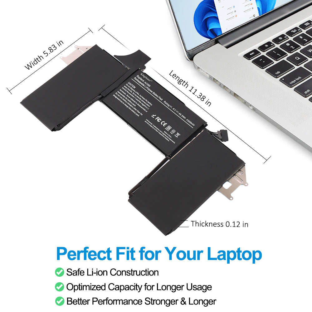 A2389 Laptop Battery For MacBook Air 13 Inch A2337 M1 2020