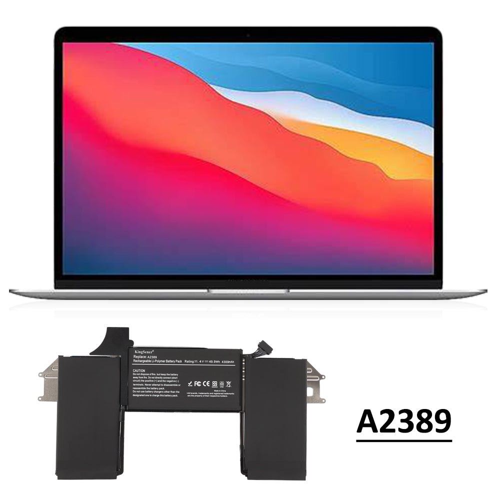 A2389 Laptop Battery For MacBook Air 13 Inch A2337 M1 2020