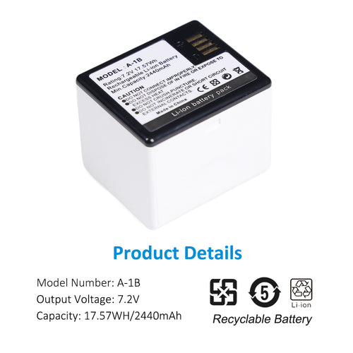 Arlo-A-1B-2440mAh-Camera-Battery