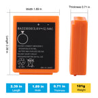 BA223030 replacement remote control battery 3.6V 2.1Ah 7.56Wh large capacity for HBC Zoomlion SANY pump truck cranes