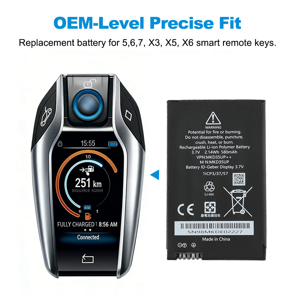 BMW-MKD35UP-3.7V-2.14WH-Battery