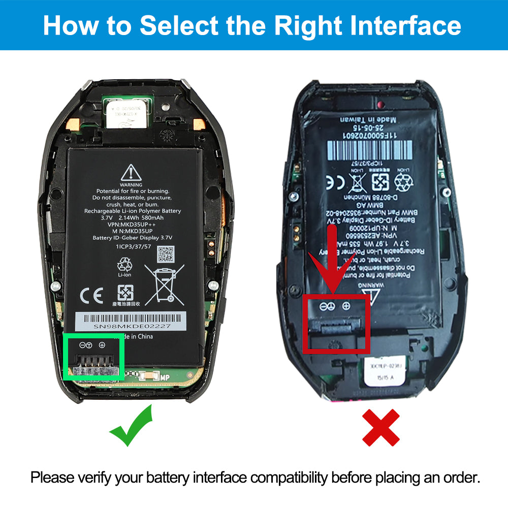 BMW-MKD35UP-3.7V-2.14WH-Battery