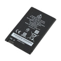 MKD35UP battery for BMW Display Key fob 5 7 Series X3 X5 i8, 3.7V 580mAh 2.14Wh Li-polymer, angled left view showing connector pins