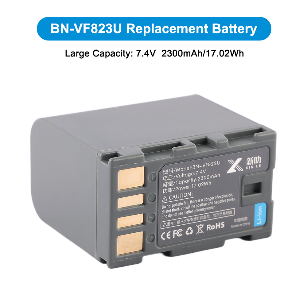 JVC-BN-VF823U-7.4V-17.02Wh-Camera-Battery