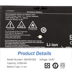 BOSE-300769-003-2200mAh-LUSONBAY