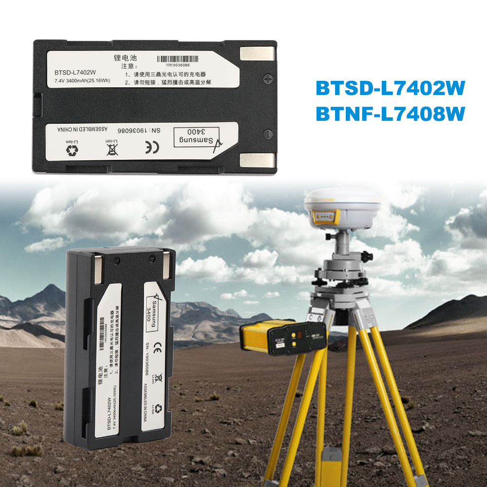 BTSD-L7402W Battery For South S82 S82T K9 R90 R93 GPS GNSS BTNF-L7408W Total Station Battery