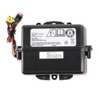 1635308 battery front view showing 25.9V 2500mAh 64.75Wh specifications on white background