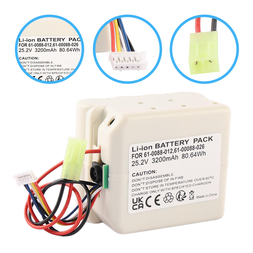 Bissell-61-0088-012-25.2V-80.64Wh-Vacuum-Cleaner-Battery
