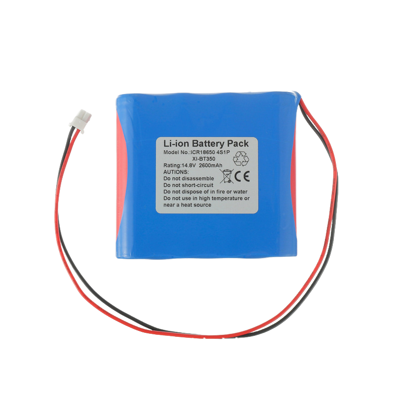 Replacement Battery for Bistos BT-350 Fetal Monitor - Front View on White