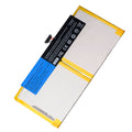 C12N1435 Replacement Tablet Battery for ASUS T100HA, 3.8V 30WH, two silver cells joined by yellow adhesive tape.