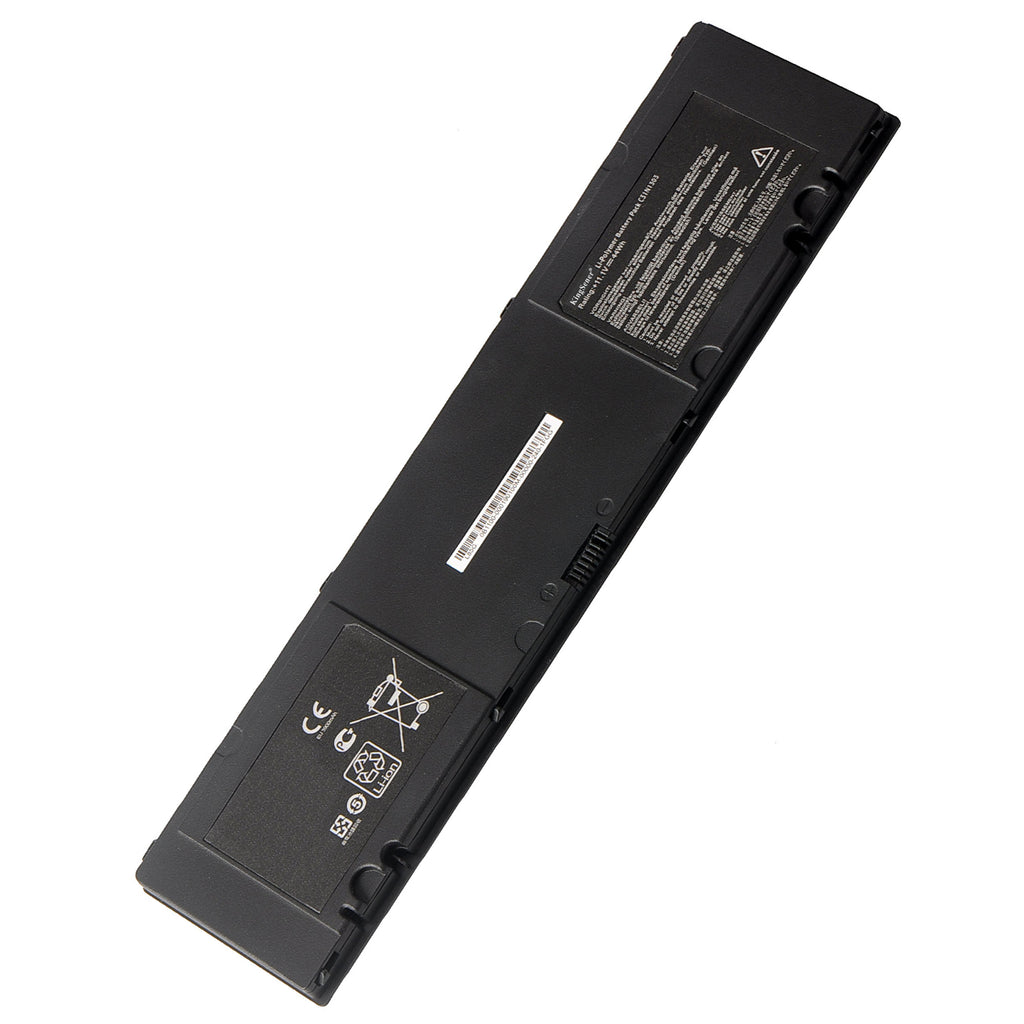 C31N1303 internal laptop battery for ASUS ROG Essential PU401 PU401L, 11.1V 44Wh, front view with mounting points and flat cable.