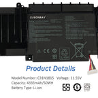C31N1815-11.55V-50Wh-Laptop-Battery-LUSONBAY
