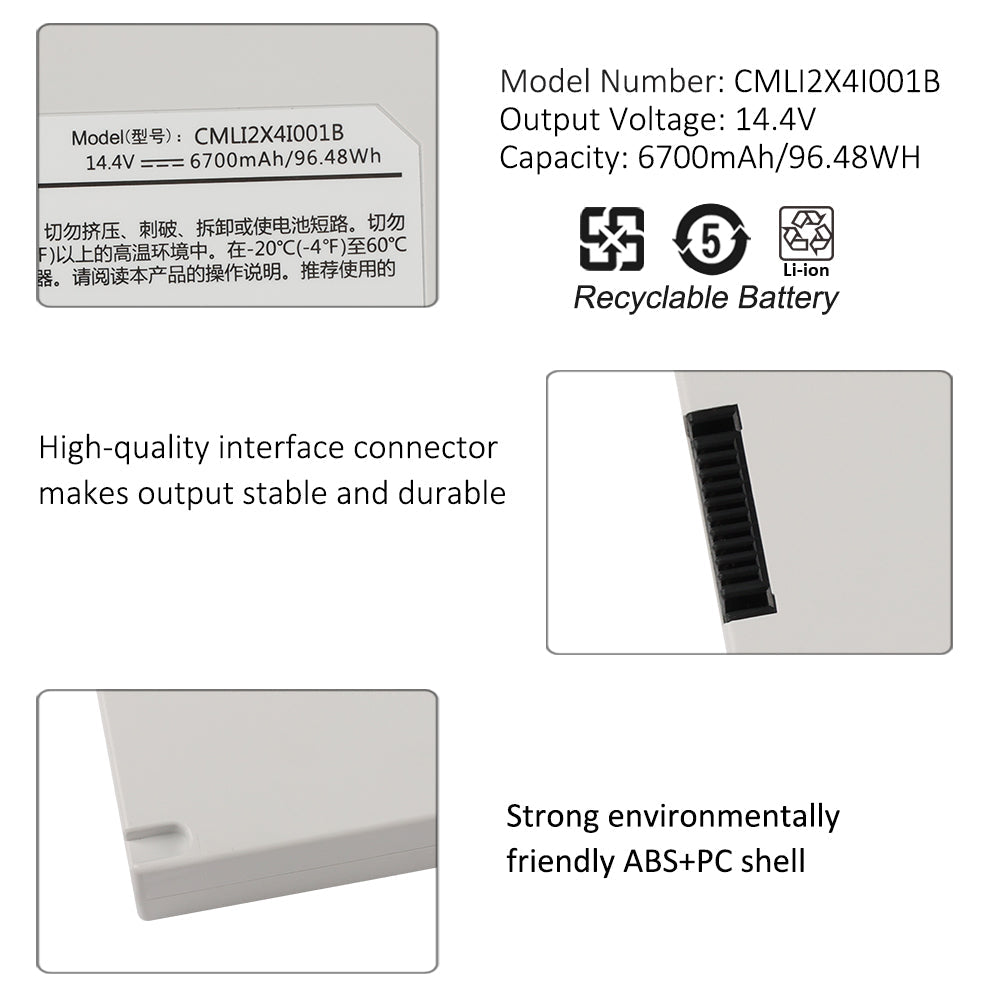 CMLI2X4I001B-6700mAh