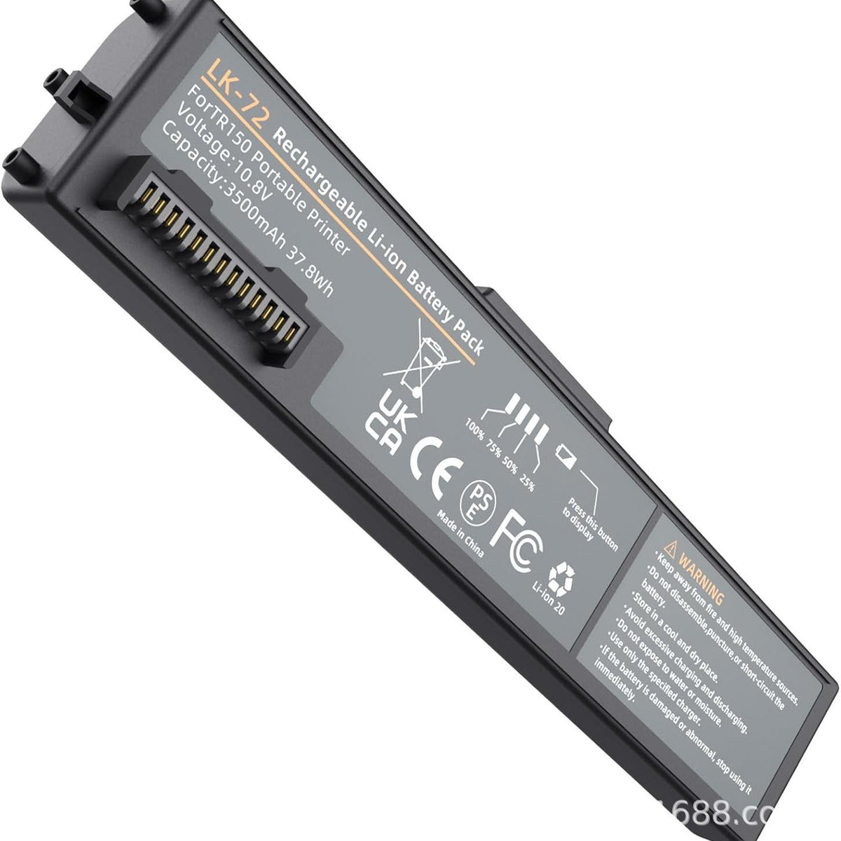 LK-72 Replacement Battery For CANON TR150 TR160 TR163 LB-70 Printer