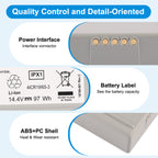 18408-001 Replacement Battery For CareFusion LTV 1150 1200 Ventilator - Quality Control and Detail-Oriented