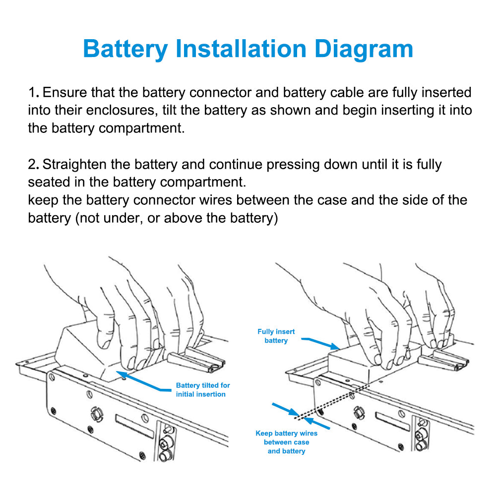 18408-001 Replacement Battery For CareFusion LTV 1150 1200 Ventilator - Installation illustration