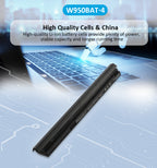 Clevo-W950BAT-4-2900mAh-Laptop-Battery