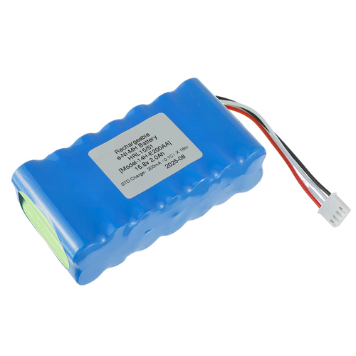14H-E200AA Replacement Battery for DAIWHA DI2200 Infusion Pump - Front View on White