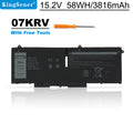07KRV Laptop Battery For Dell Latitude 5430 5530 5330 7530 7430 7330 Precision 3570 P104F005 P104F006 P137G004 P137G005 | KingSener