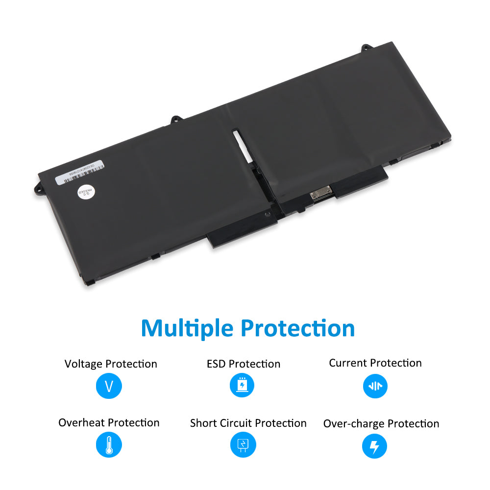 07KRV Laptop Battery For Dell Latitude 5430 5530 5330 7530 7430 7330 Precision 3570 P104F005 P104F006 P137G004 P137G005 | KingSener