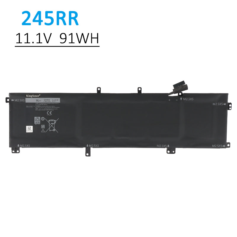245RR Battery for Dell XPS 15 9530 Precision M3800 — 11.1V 91Wh (TOTRM H76MV)