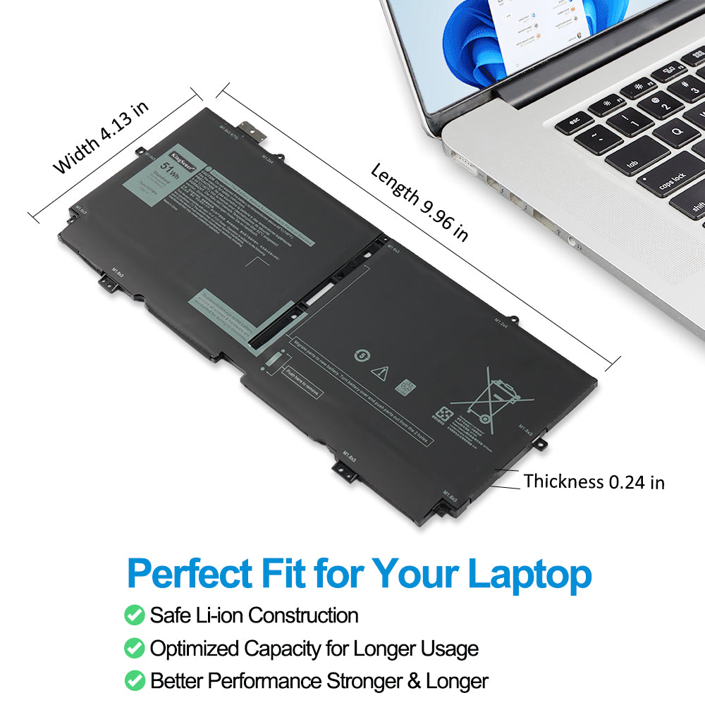 DELL-52TWH-51Wh-Laptop-Battery