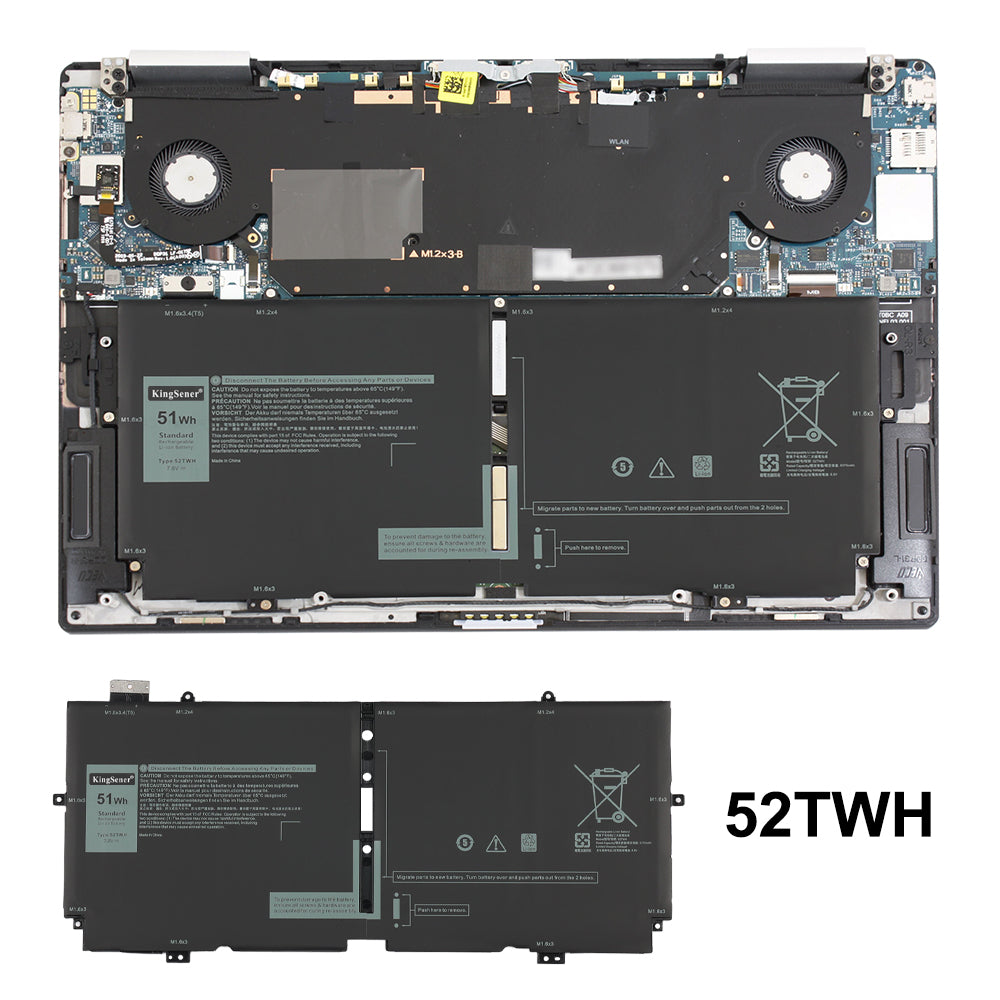 DELL-52TWH-51Wh-Laptop-Battery
