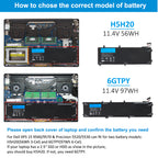 DELL-XPS-6GTPY-97WH-1Laptop-Battery
