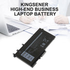 Batería Kingsener 93FTF de repuesto para portátiles Dell 5480, 5490, 5580, 5590, 5495, 5491, M3520, M3530, E5480, E5490, E5580, E5590