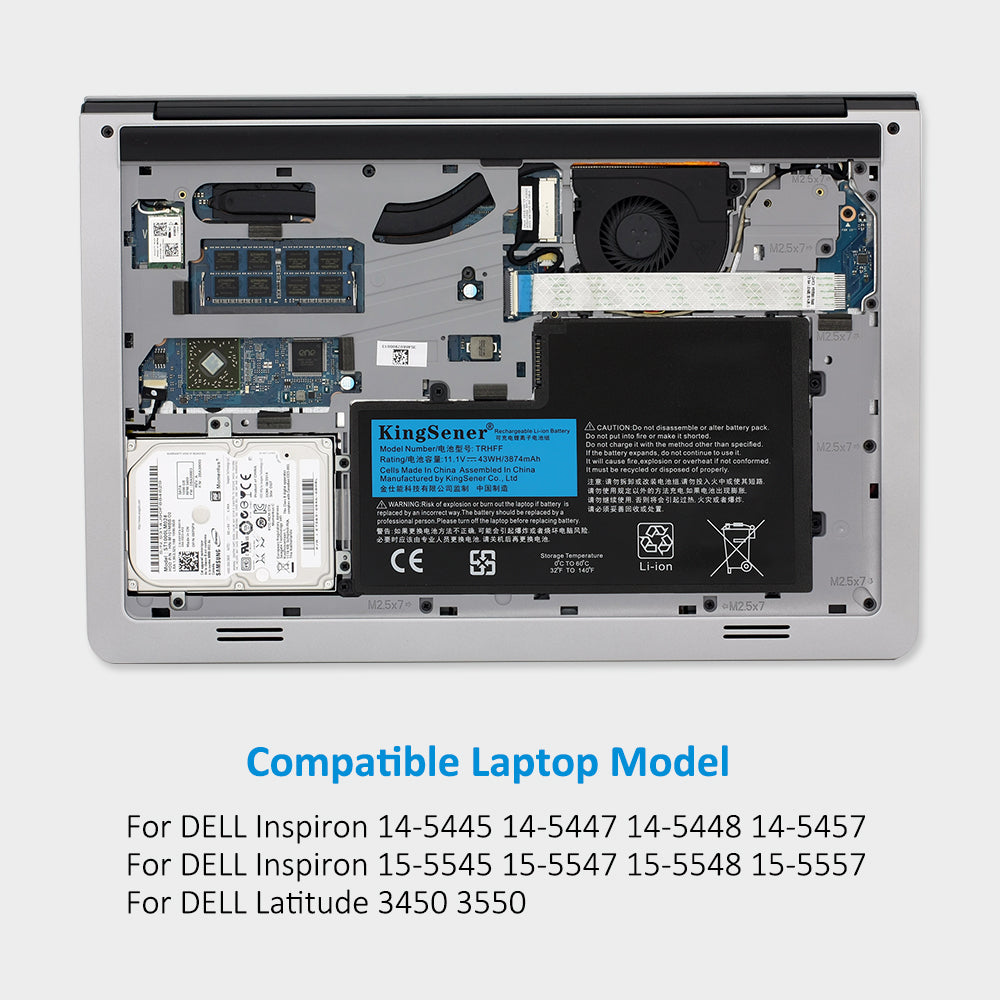 DELL-Alienware-TRHFF-11.1V-3874mAh-Laptop-Battery