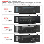 DELL-DR02P-11.4V-54Wh-Laptop-Battery