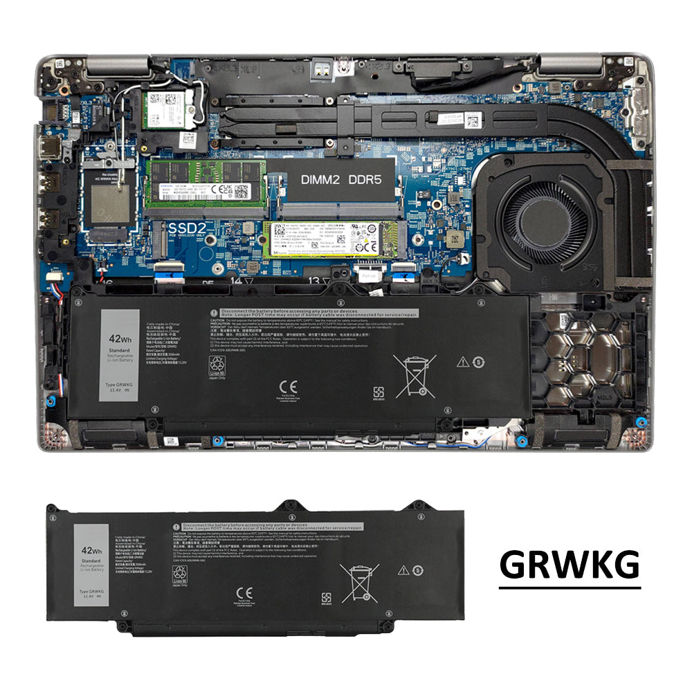 DELL-GRWKG-42Wh-Laptop-Battery