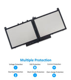 J60J5 Battery For Dell Latitude E7270 E7470 MC34Y WYWJ2 GG4FM 451-BBSY 451-BBSX