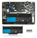 J60J5 Battery For Dell Latitude E7270 E7470 MC34Y WYWJ2 GG4FM 451-BBSY 451-BBSX