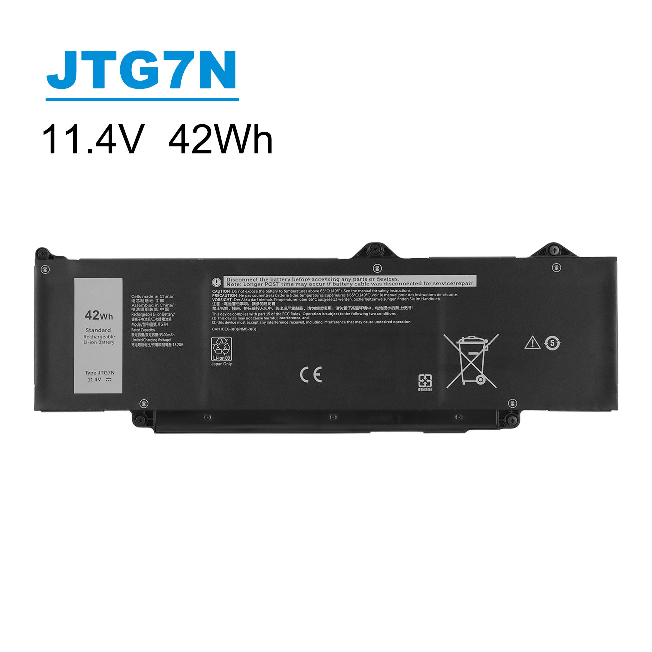 DELL-JTG7N-11.4V-42Wh-Laptop-Battery