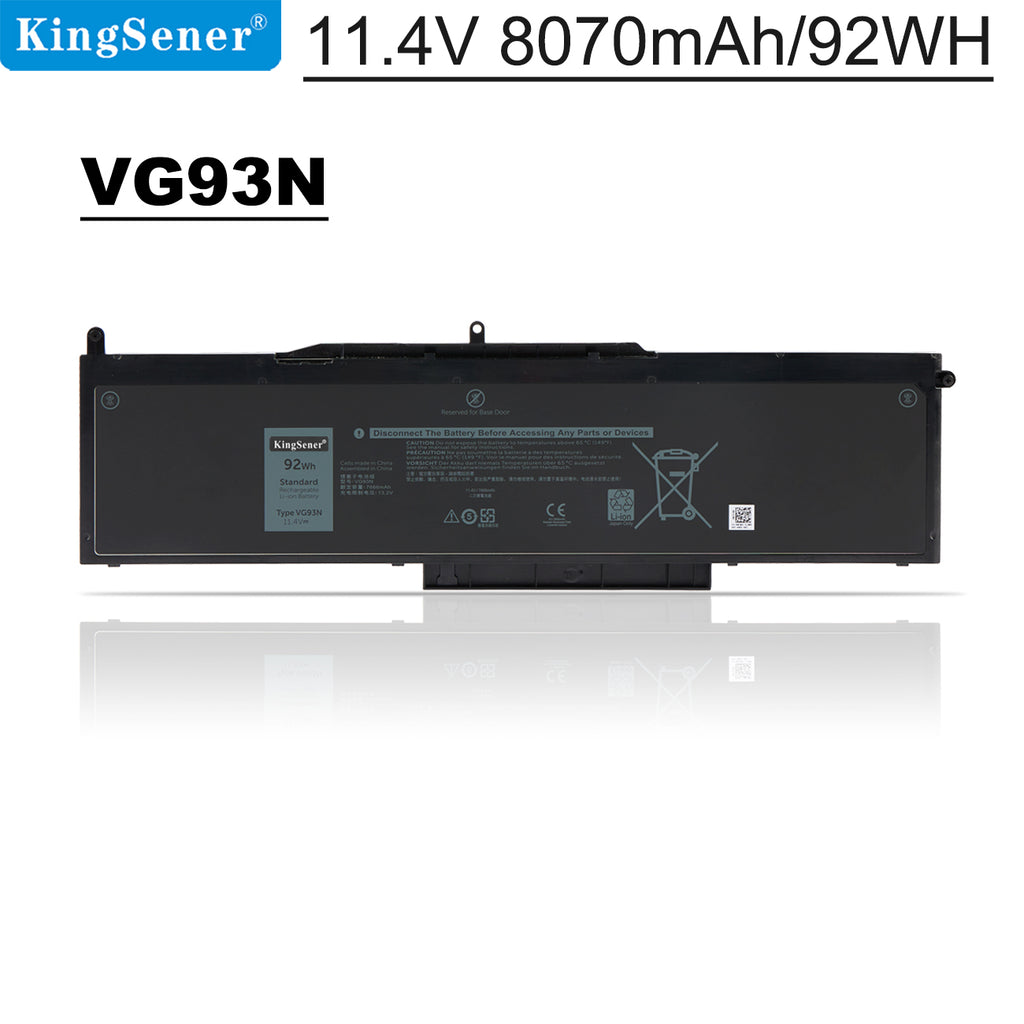 Dell Latitude 5480 5490 5580 5590 Precision 3520 Battery VG93N 92Wh