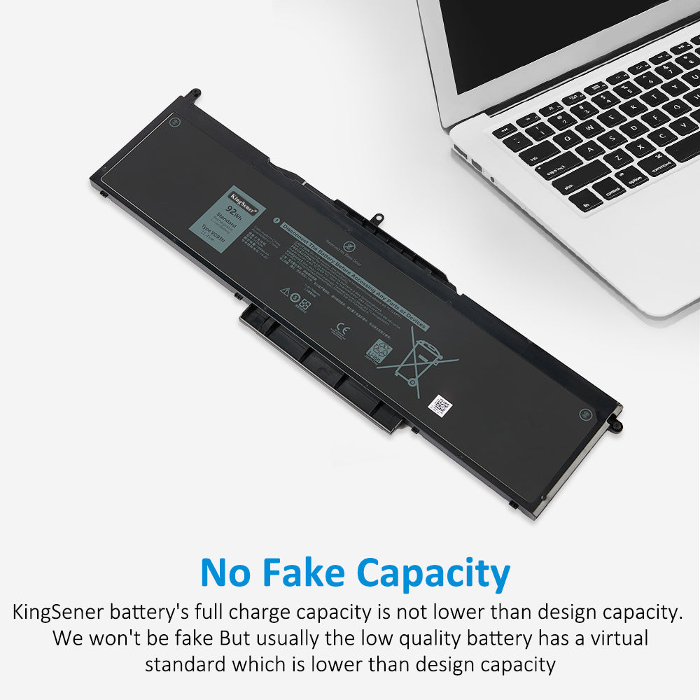 Dell Latitude 5480 5490 5580 5590 Precision 3520 Battery VG93N 92Wh