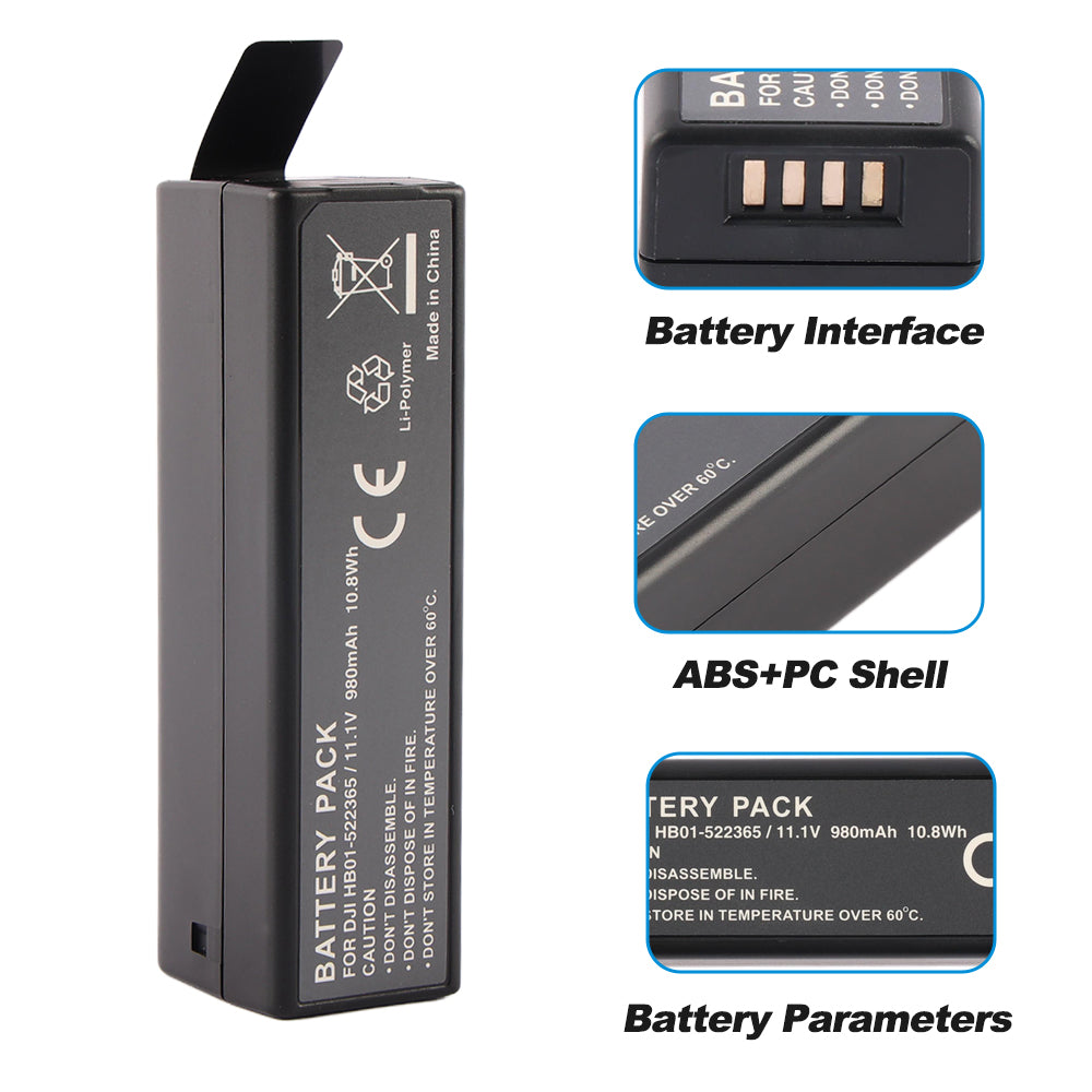 DJI-HB01-522365-11.1V-10.8Wh-Camera-Battery