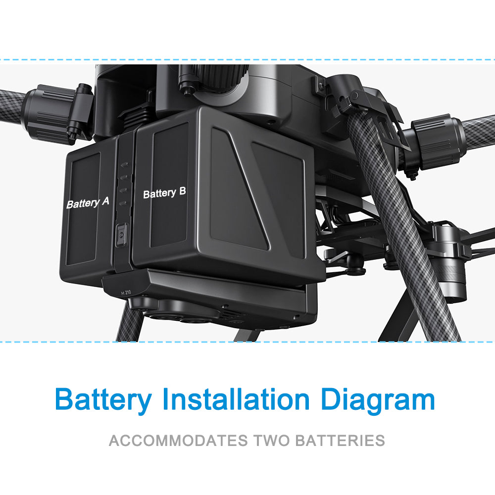 TB-55 TB55 Intelligent Flight Battery For DJI Matrice 200 V2 Matrice 210 - Battery Installation Diagram