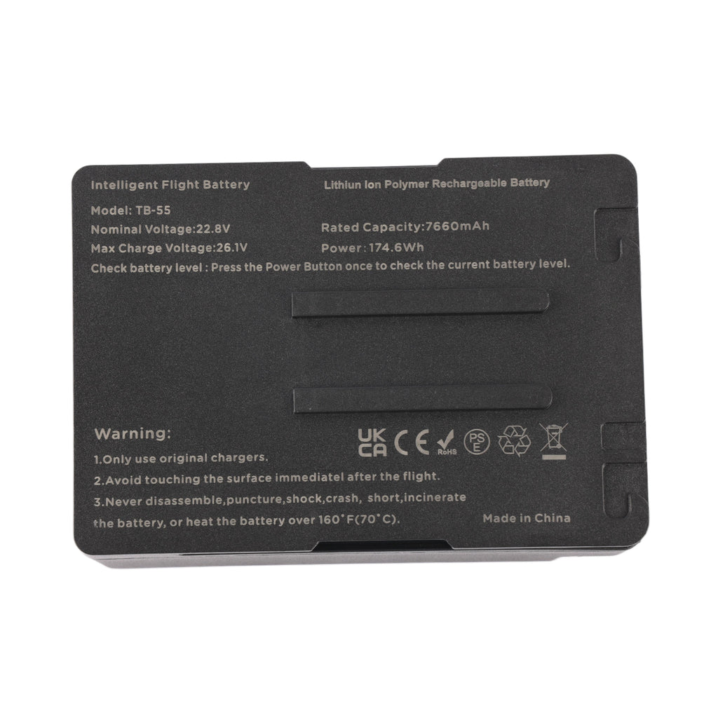 TB-55 TB55 Intelligent Flight Battery For DJI Matrice 200 V2 Matrice 210 - Front View on White
